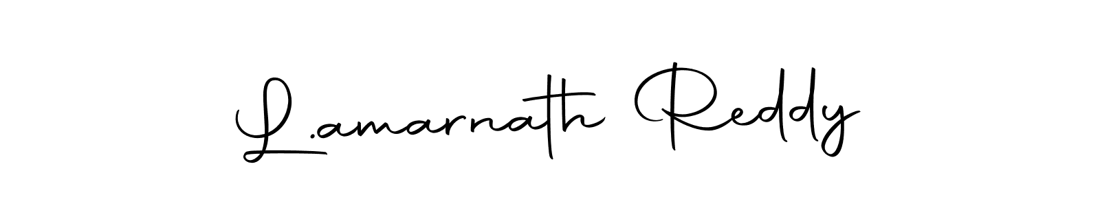 Make a short L.amarnath Reddy signature style. Manage your documents anywhere anytime using Autography-DOLnW. Create and add eSignatures, submit forms, share and send files easily. L.amarnath Reddy signature style 10 images and pictures png