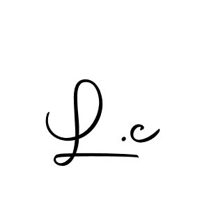Similarly Autography-DOLnW is the best handwritten signature design. Signature creator online .You can use it as an online autograph creator for name L.c. L.c signature style 10 images and pictures png
