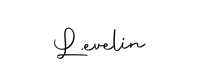 Design your own signature with our free online signature maker. With this signature software, you can create a handwritten (Autography-DOLnW) signature for name L.evelin. L.evelin signature style 10 images and pictures png