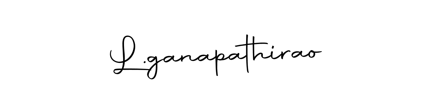 Make a beautiful signature design for name L.ganapathirao. Use this online signature maker to create a handwritten signature for free. L.ganapathirao signature style 10 images and pictures png