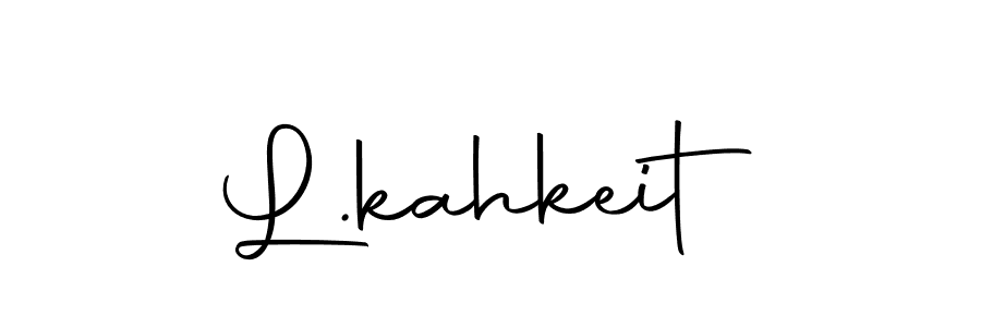 It looks lik you need a new signature style for name L.kahkeit. Design unique handwritten (Autography-DOLnW) signature with our free signature maker in just a few clicks. L.kahkeit signature style 10 images and pictures png