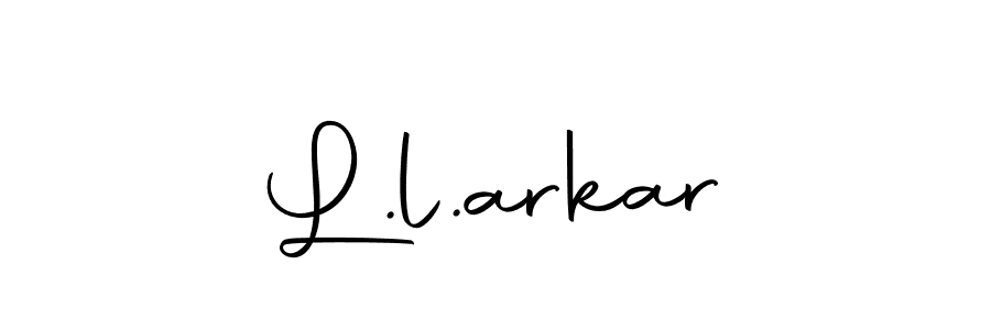 How to make L.l.arkar signature? Autography-DOLnW is a professional autograph style. Create handwritten signature for L.l.arkar name. L.l.arkar signature style 10 images and pictures png