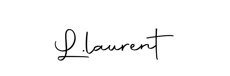 You should practise on your own different ways (Autography-DOLnW) to write your name (L.laurent) in signature. don't let someone else do it for you. L.laurent signature style 10 images and pictures png