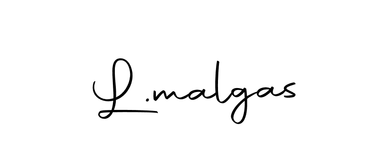 if you are searching for the best signature style for your name L.malgas. so please give up your signature search. here we have designed multiple signature styles  using Autography-DOLnW. L.malgas signature style 10 images and pictures png