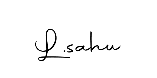 if you are searching for the best signature style for your name L.sahu. so please give up your signature search. here we have designed multiple signature styles  using Autography-DOLnW. L.sahu signature style 10 images and pictures png