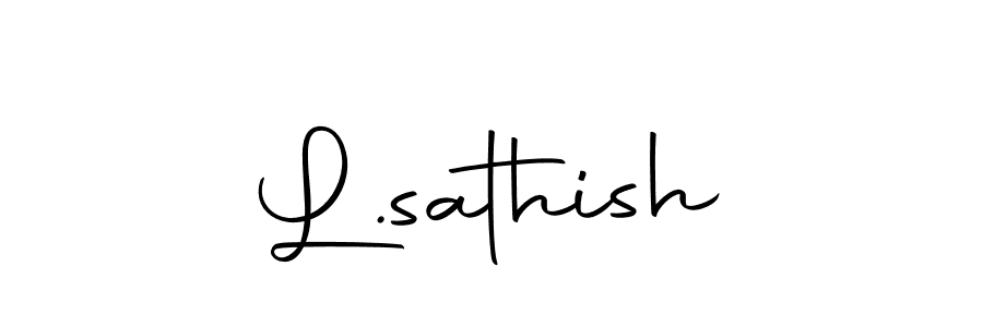 It looks lik you need a new signature style for name L.sathish. Design unique handwritten (Autography-DOLnW) signature with our free signature maker in just a few clicks. L.sathish signature style 10 images and pictures png