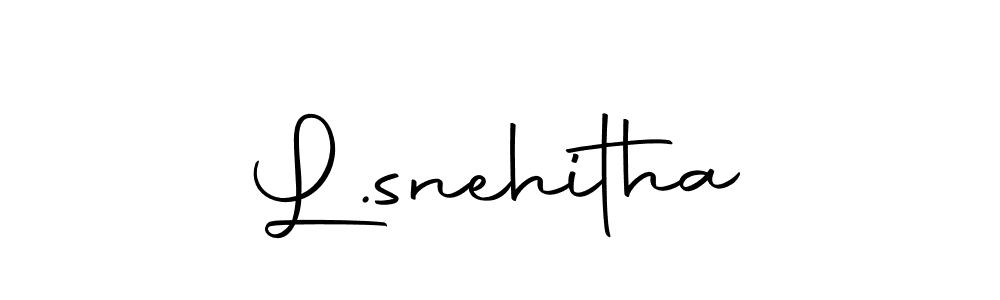 L.snehitha stylish signature style. Best Handwritten Sign (Autography-DOLnW) for my name. Handwritten Signature Collection Ideas for my name L.snehitha. L.snehitha signature style 10 images and pictures png