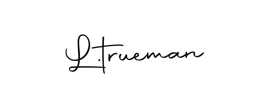Autography-DOLnW is a professional signature style that is perfect for those who want to add a touch of class to their signature. It is also a great choice for those who want to make their signature more unique. Get L.trueman name to fancy signature for free. L.trueman signature style 10 images and pictures png
