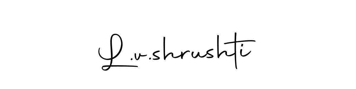 You can use this online signature creator to create a handwritten signature for the name L.v.shrushti. This is the best online autograph maker. L.v.shrushti signature style 10 images and pictures png