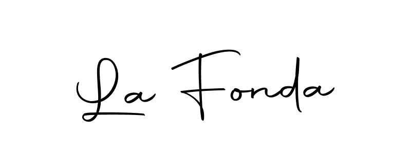 Design your own signature with our free online signature maker. With this signature software, you can create a handwritten (Autography-DOLnW) signature for name La Fonda. La Fonda signature style 10 images and pictures png