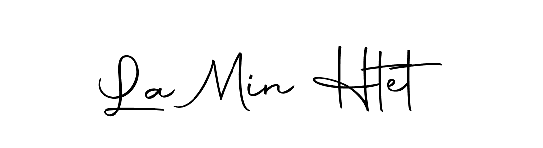 La Min Htet stylish signature style. Best Handwritten Sign (Autography-DOLnW) for my name. Handwritten Signature Collection Ideas for my name La Min Htet. La Min Htet signature style 10 images and pictures png