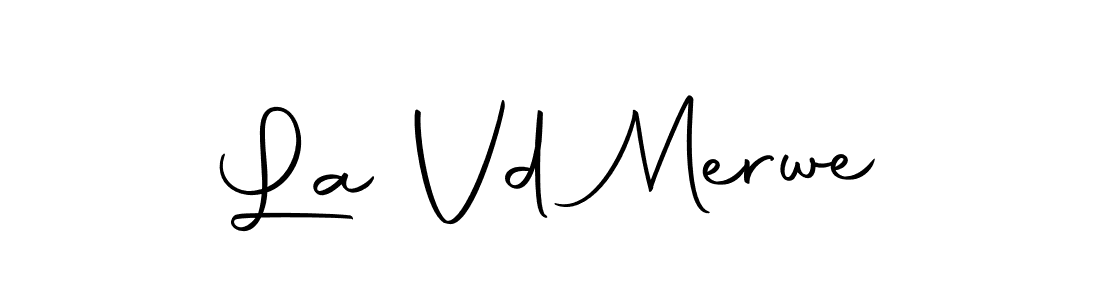 The best way (Autography-DOLnW) to make a short signature is to pick only two or three words in your name. The name La Vd Merwe include a total of six letters. For converting this name. La Vd Merwe signature style 10 images and pictures png