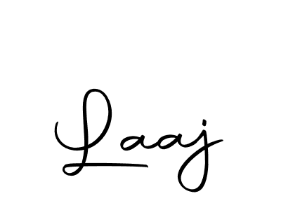 How to make Laaj name signature. Use Autography-DOLnW style for creating short signs online. This is the latest handwritten sign. Laaj signature style 10 images and pictures png