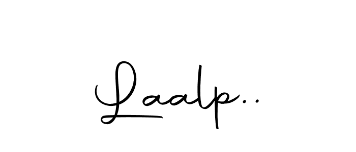 Make a beautiful signature design for name Laalp... With this signature (Autography-DOLnW) style, you can create a handwritten signature for free. Laalp.. signature style 10 images and pictures png