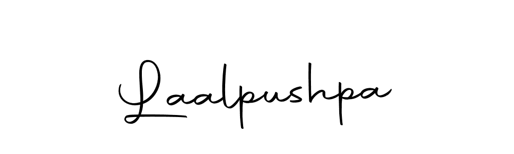 if you are searching for the best signature style for your name Laalpushpa. so please give up your signature search. here we have designed multiple signature styles  using Autography-DOLnW. Laalpushpa signature style 10 images and pictures png