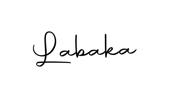 Make a beautiful signature design for name Labaka. With this signature (Autography-DOLnW) style, you can create a handwritten signature for free. Labaka signature style 10 images and pictures png