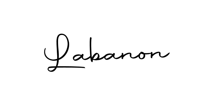You should practise on your own different ways (Autography-DOLnW) to write your name (Labanon) in signature. don't let someone else do it for you. Labanon signature style 10 images and pictures png
