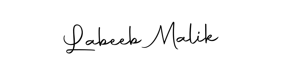 Make a beautiful signature design for name Labeeb Malik. With this signature (Autography-DOLnW) style, you can create a handwritten signature for free. Labeeb Malik signature style 10 images and pictures png