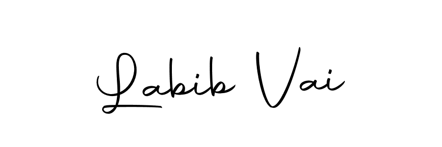 Labib Vai stylish signature style. Best Handwritten Sign (Autography-DOLnW) for my name. Handwritten Signature Collection Ideas for my name Labib Vai. Labib Vai signature style 10 images and pictures png