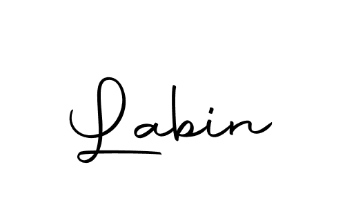 Use a signature maker to create a handwritten signature online. With this signature software, you can design (Autography-DOLnW) your own signature for name Labin. Labin signature style 10 images and pictures png