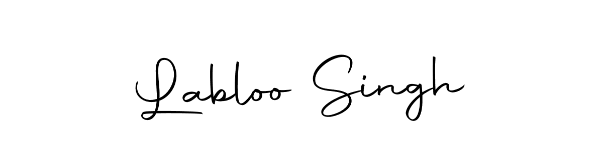 How to make Labloo Singh name signature. Use Autography-DOLnW style for creating short signs online. This is the latest handwritten sign. Labloo Singh signature style 10 images and pictures png