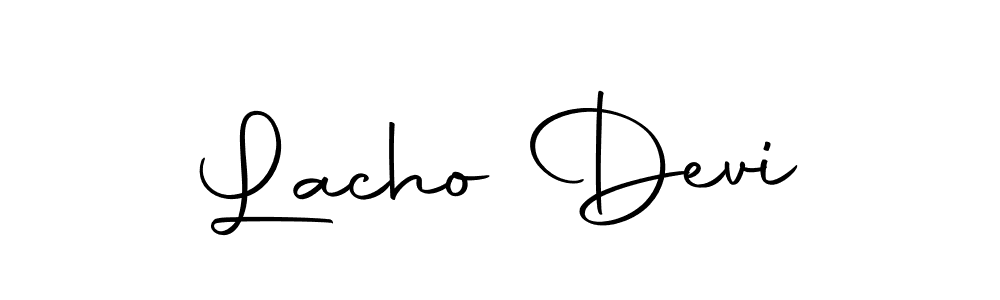 How to make Lacho Devi signature? Autography-DOLnW is a professional autograph style. Create handwritten signature for Lacho Devi name. Lacho Devi signature style 10 images and pictures png