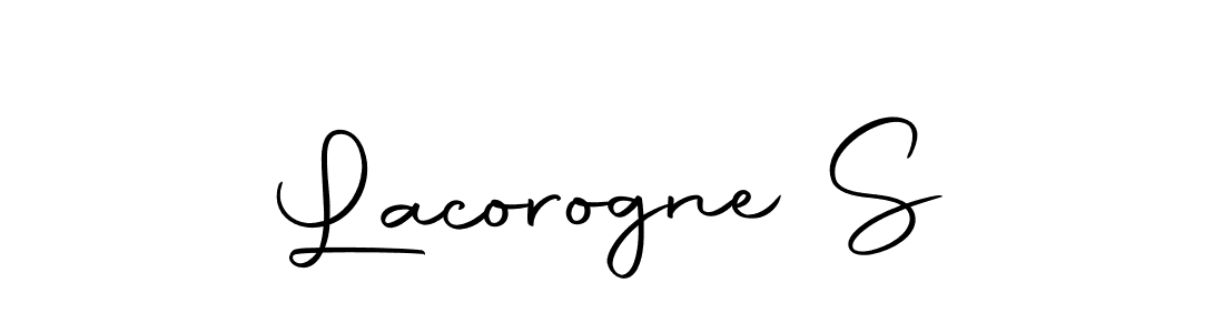 Also we have Lacorogne S name is the best signature style. Create professional handwritten signature collection using Autography-DOLnW autograph style. Lacorogne S signature style 10 images and pictures png