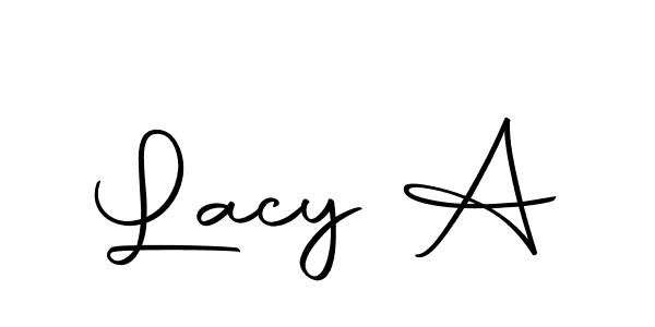 Also we have Lacy A name is the best signature style. Create professional handwritten signature collection using Autography-DOLnW autograph style. Lacy A signature style 10 images and pictures png
