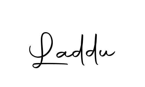 Design your own signature with our free online signature maker. With this signature software, you can create a handwritten (Autography-DOLnW) signature for name Laddu. Laddu signature style 10 images and pictures png