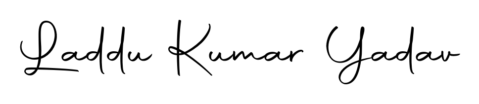 A timeless handwritten aesthetic for Laddu Kumar Yadav. The Autography-DOLnW font gives your signature a handcrafted feel with natural curves. Laddu Kumar Yadav signature style 10 images and pictures png