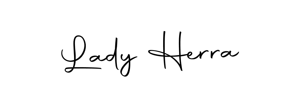 Lady Herra stylish signature style. Best Handwritten Sign (Autography-DOLnW) for my name. Handwritten Signature Collection Ideas for my name Lady Herra. Lady Herra signature style 10 images and pictures png