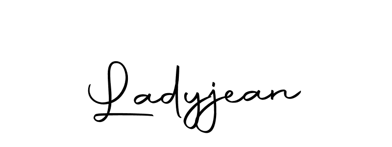 How to make Ladyjean signature? Autography-DOLnW is a professional autograph style. Create handwritten signature for Ladyjean name. Ladyjean signature style 10 images and pictures png