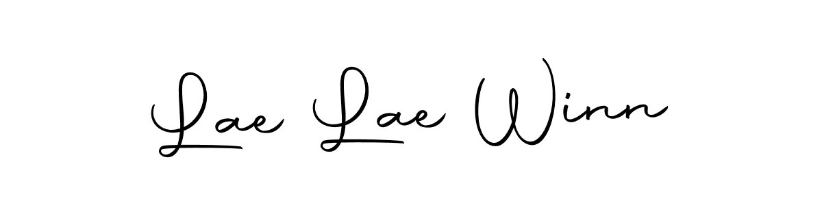 Make a beautiful signature design for name Lae Lae Winn. With this signature (Autography-DOLnW) style, you can create a handwritten signature for free. Lae Lae Winn signature style 10 images and pictures png