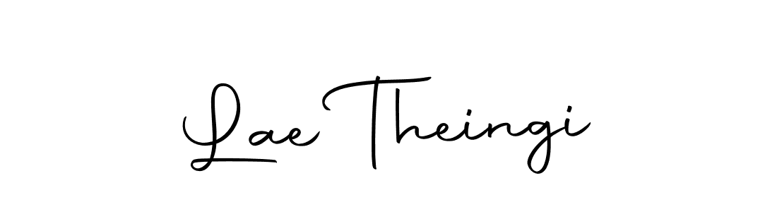 if you are searching for the best signature style for your name Lae Theingi. so please give up your signature search. here we have designed multiple signature styles  using Autography-DOLnW. Lae Theingi signature style 10 images and pictures png