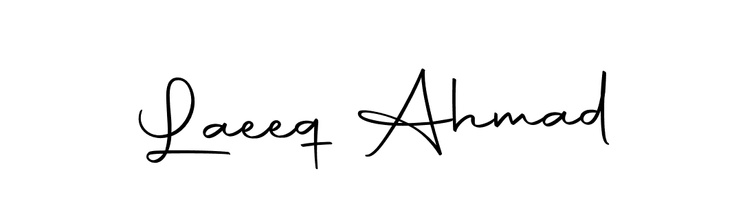 Make a short Laeeq Ahmad signature style. Manage your documents anywhere anytime using Autography-DOLnW. Create and add eSignatures, submit forms, share and send files easily. Laeeq Ahmad signature style 10 images and pictures png