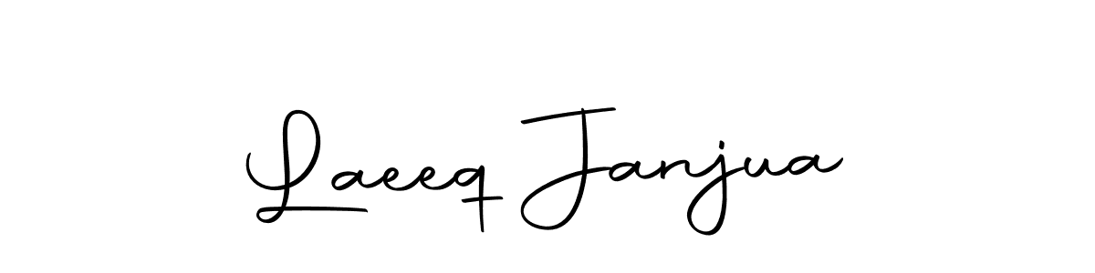 You should practise on your own different ways (Autography-DOLnW) to write your name (Laeeq Janjua) in signature. don't let someone else do it for you. Laeeq Janjua signature style 10 images and pictures png