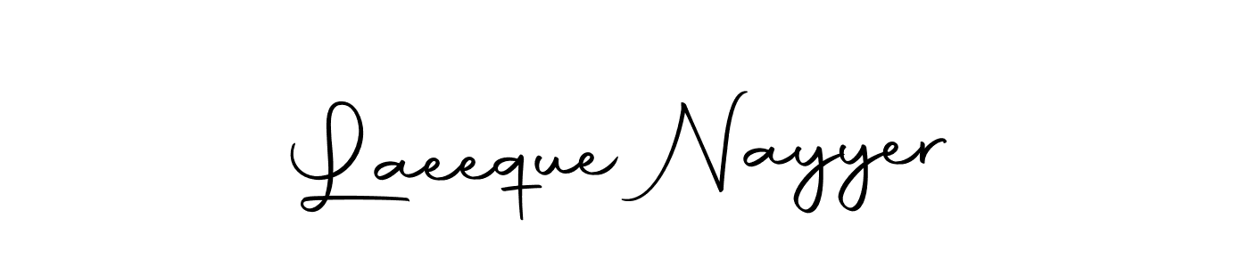 Similarly Autography-DOLnW is the best handwritten signature design. Signature creator online .You can use it as an online autograph creator for name Laeeque Nayyer. Laeeque Nayyer signature style 10 images and pictures png