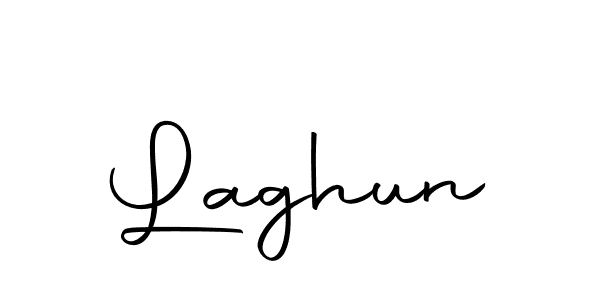 Make a beautiful signature design for name Laghun. With this signature (Autography-DOLnW) style, you can create a handwritten signature for free. Laghun signature style 10 images and pictures png