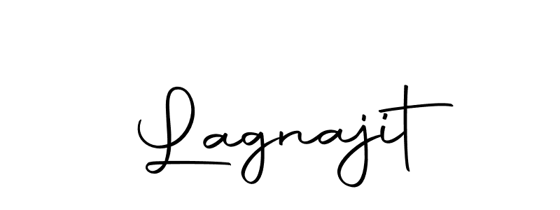 How to make Lagnajit name signature. Use Autography-DOLnW style for creating short signs online. This is the latest handwritten sign. Lagnajit signature style 10 images and pictures png