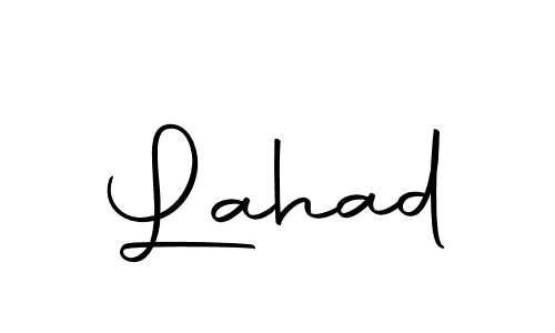 Lahad stylish signature style. Best Handwritten Sign (Autography-DOLnW) for my name. Handwritten Signature Collection Ideas for my name Lahad. Lahad signature style 10 images and pictures png