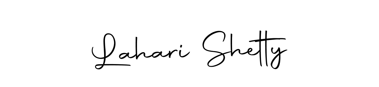 Use a signature maker to create a handwritten signature online. With this signature software, you can design (Autography-DOLnW) your own signature for name Lahari Shetty. Lahari Shetty signature style 10 images and pictures png