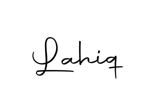 Make a beautiful signature design for name Lahiq. With this signature (Autography-DOLnW) style, you can create a handwritten signature for free. Lahiq signature style 10 images and pictures png