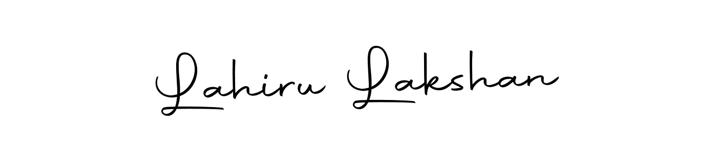 Design your own signature with our free online signature maker. With this signature software, you can create a handwritten (Autography-DOLnW) signature for name Lahiru Lakshan. Lahiru Lakshan signature style 10 images and pictures png