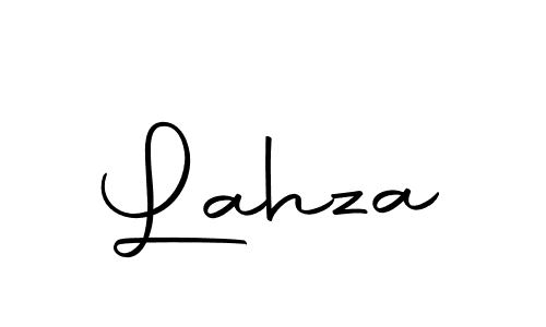 Use a signature maker to create a handwritten signature online. With this signature software, you can design (Autography-DOLnW) your own signature for name Lahza. Lahza signature style 10 images and pictures png