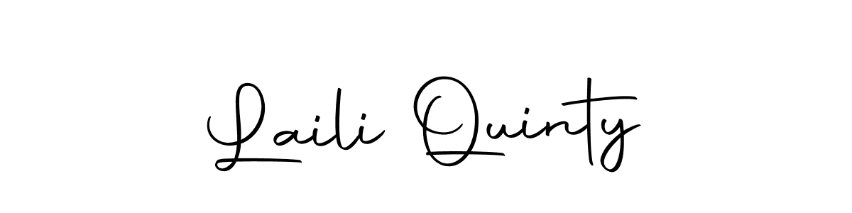 Make a beautiful signature design for name Laili Quinty. Use this online signature maker to create a handwritten signature for free. Laili Quinty signature style 10 images and pictures png