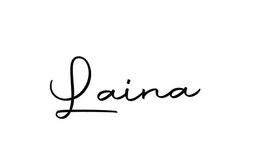 How to make Laina signature? Autography-DOLnW is a professional autograph style. Create handwritten signature for Laina name. Laina signature style 10 images and pictures png