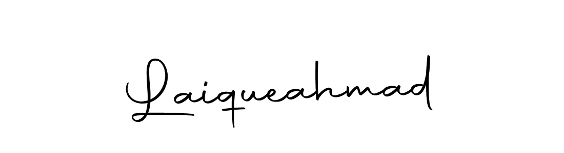 The best way (Autography-DOLnW) to make a short signature is to pick only two or three words in your name. The name Laiqueahmad include a total of six letters. For converting this name. Laiqueahmad signature style 10 images and pictures png