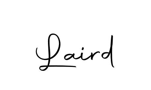 Create a beautiful signature design for name Laird. With this signature (Autography-DOLnW) fonts, you can make a handwritten signature for free. Laird signature style 10 images and pictures png