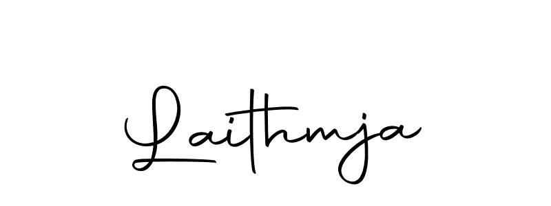 Create a beautiful signature design for name Laithmja. With this signature (Autography-DOLnW) fonts, you can make a handwritten signature for free. Laithmja signature style 10 images and pictures png