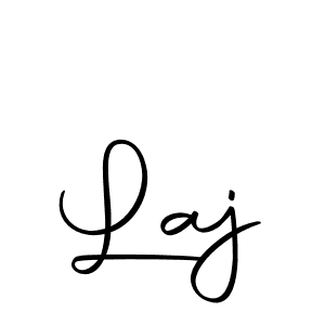 Create a beautiful signature design for name Laj. With this signature (Autography-DOLnW) fonts, you can make a handwritten signature for free. Laj signature style 10 images and pictures png